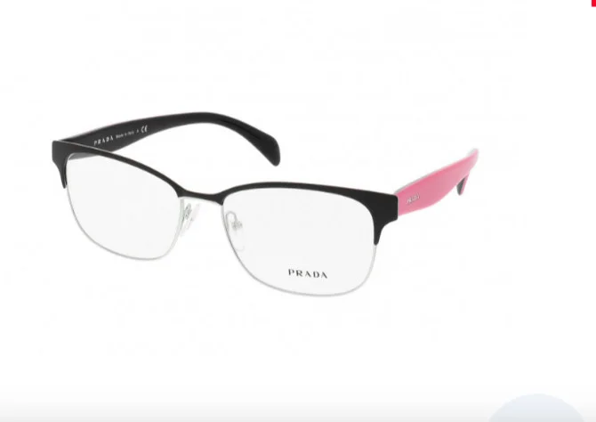 PRADA PR 65RV 2811O1 Blue Rectangle Women 4