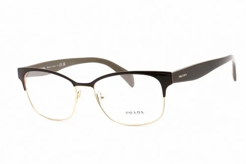 PRADA PR65RV-DHO1O1-53 Eyeglasses Size 53mm 16mm 140mm Dark Brown Women 3